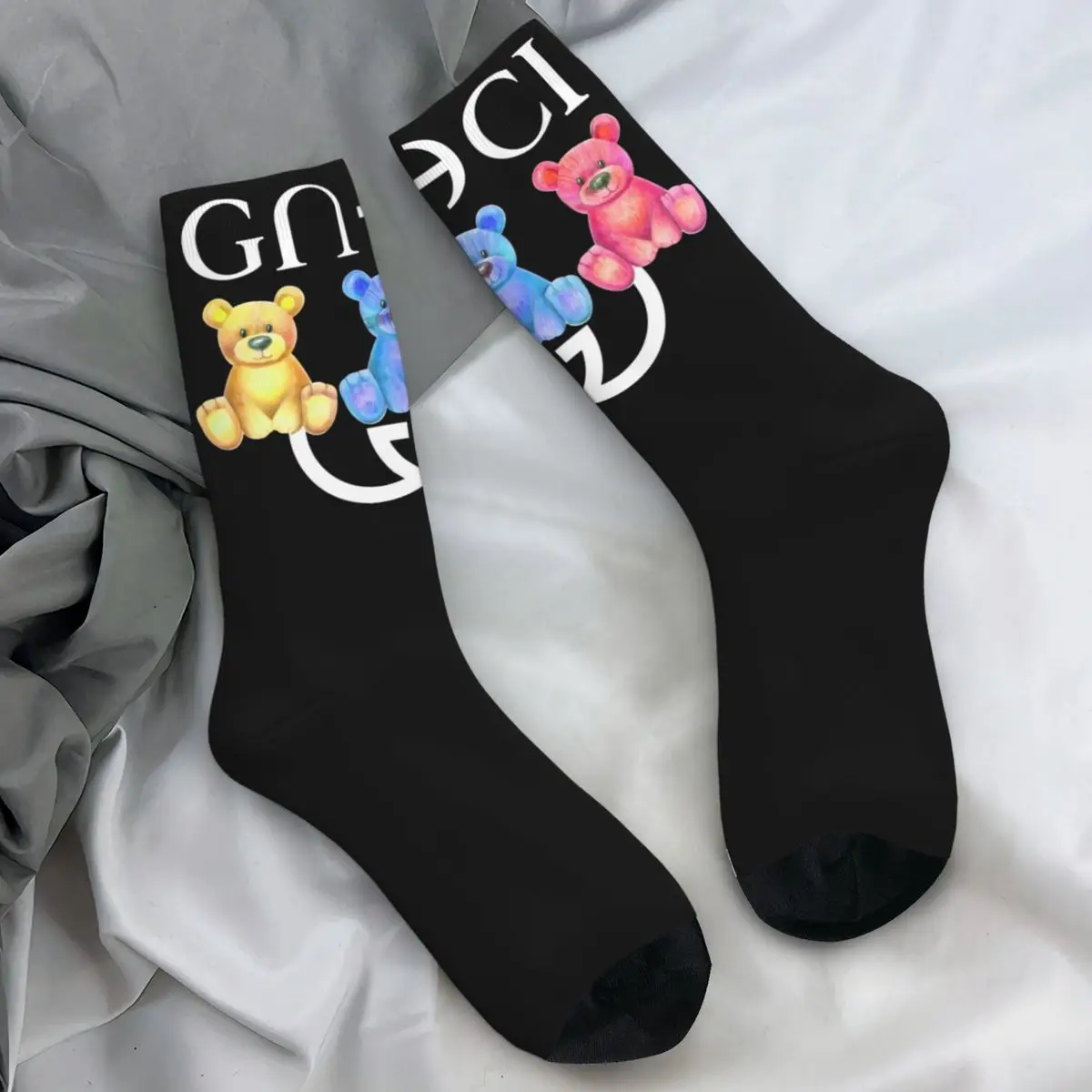 Luxury Brand Stockings Fashion Logo Design Modern Socks Winter Non Slip Socks Unisex Men Outdoor Sports Comfortable Socks