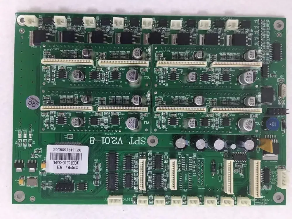 SPT510 35pl 8H Infinity Crystaljet Icontek Placa de cabezal de impresora Placa IO Placa base SPT V2.01-8