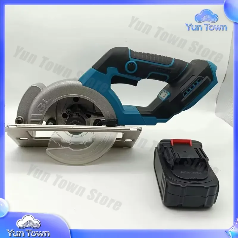 for External Rotor Hand Saw 5.5 Inch Brushless Lithium Electric Hand Saw for Wood Cutting Portable Power Tool for DIY Home