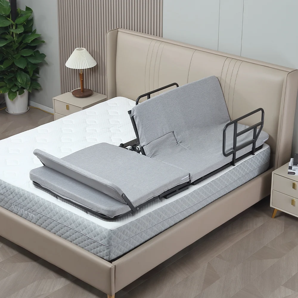 Home Caring Single Lifting Auxiliary Electric Adjustable Bed For Elderly And Disabled