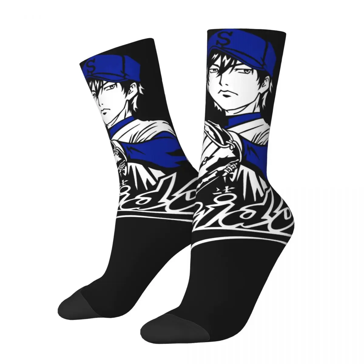 Hip Hop Retro Furuya Satoru Crazy Men's compression Socks Unisex The Professional Leon Mathilda Norman Film Harajuku Crew Sock