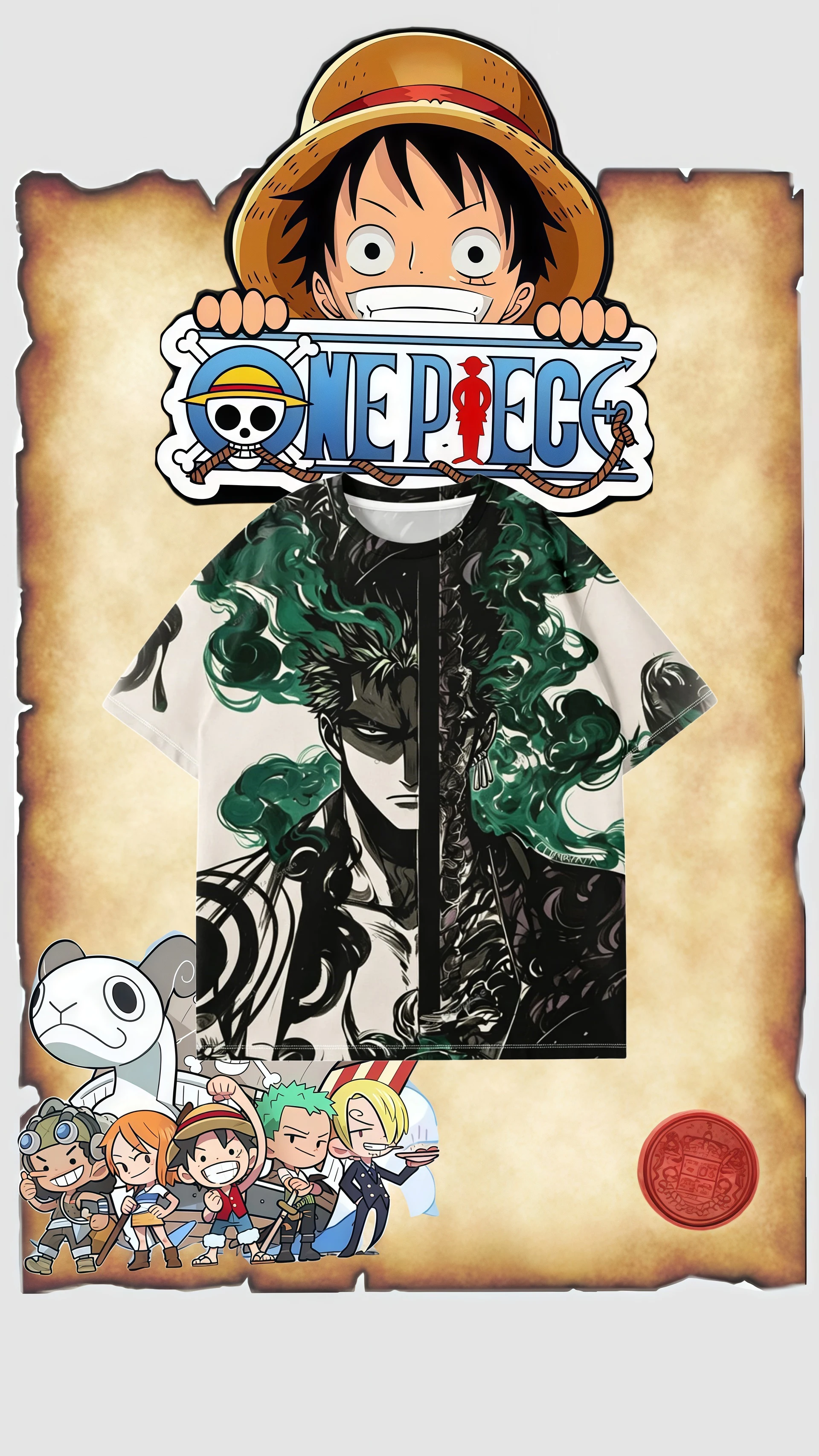 3D Printing Luffy - Nieuwe Collectie Luffy Zoro Anime Heren