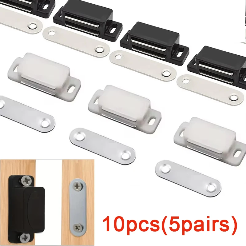 

Cabinet Magnet Latch Door Catches Kitchen Cupboard Wardrobe Closet Drawer Magnetic Closer Home Furniture Hardware