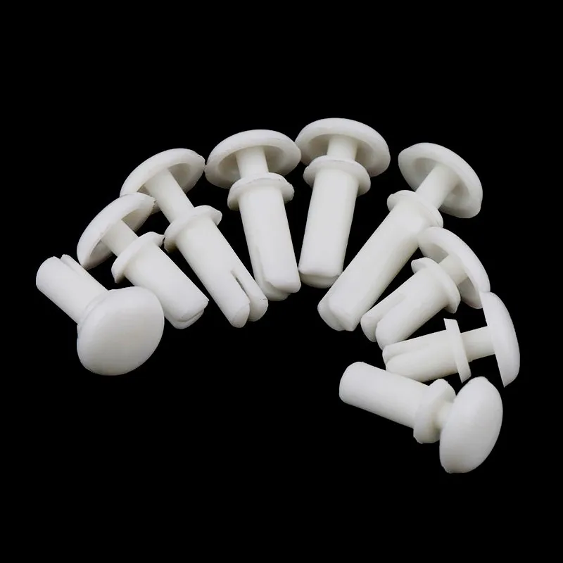 

1000 шт. R5085 R Sharp 플라스 дела 리ᄃ пластиковая нейлоновая заклепка R 5 мм белый черный для печатной платы диаметром отверстия 5,1