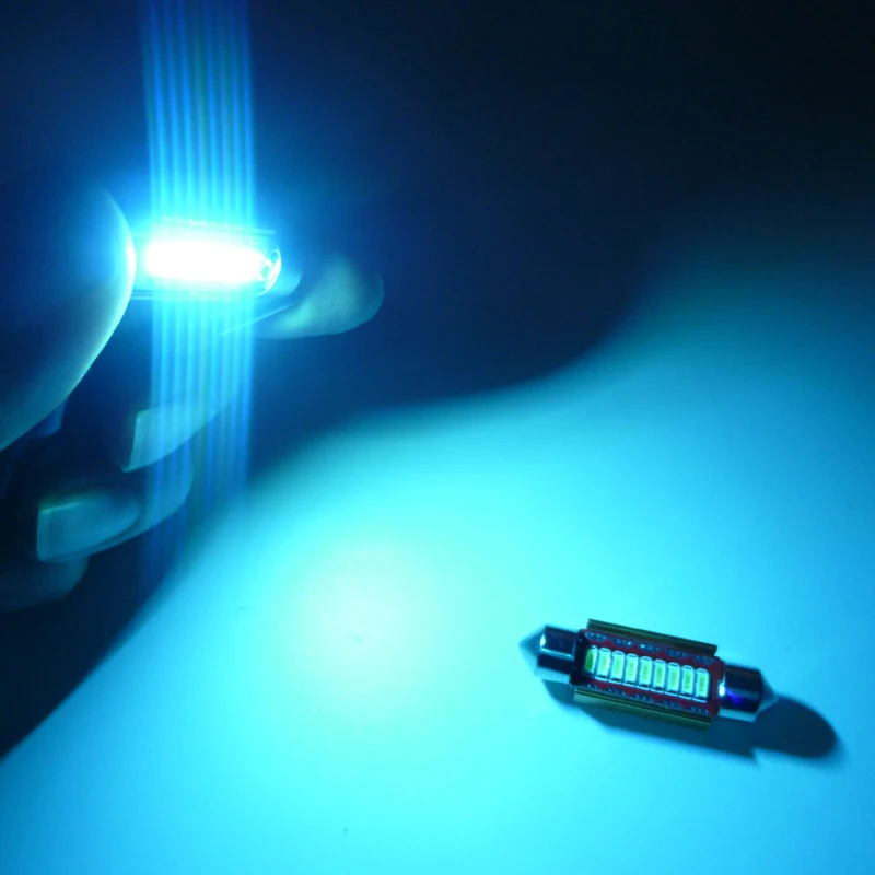 2x 31mm 36mm 39mm 41mm CANBUS Led SV8,5 264 Festoon Interior Light Car Led Lamp Dome Bulb Truck Light License Plate Light White