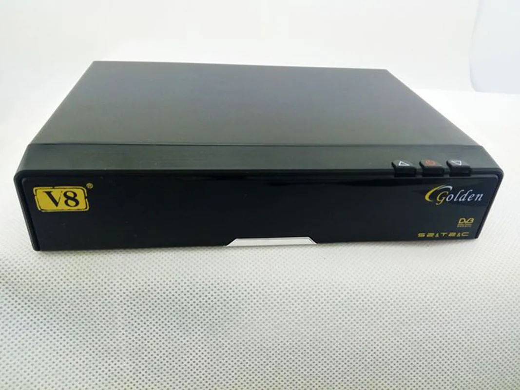 

New DVB-S2 T2 C TV Receiver V8 golden MPEG4 H.264 Satellite Receiver