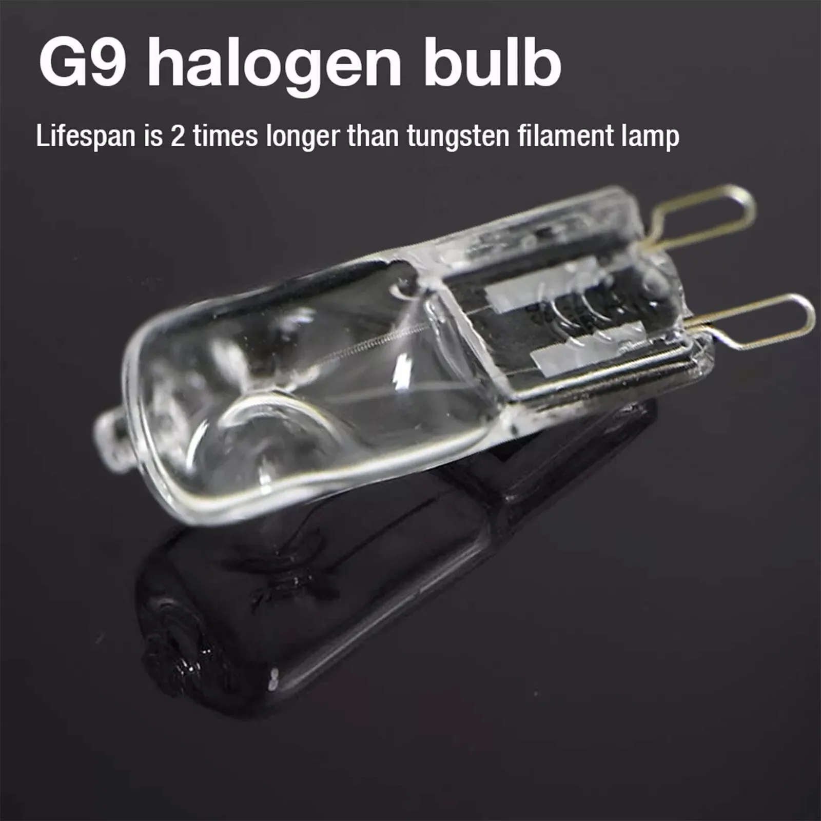 1/2/4/8/10PCS 230V 40W G9 Oven Light High Tempe Resistant Durable Bulb Lamp for Ovens Fans etc. image 5