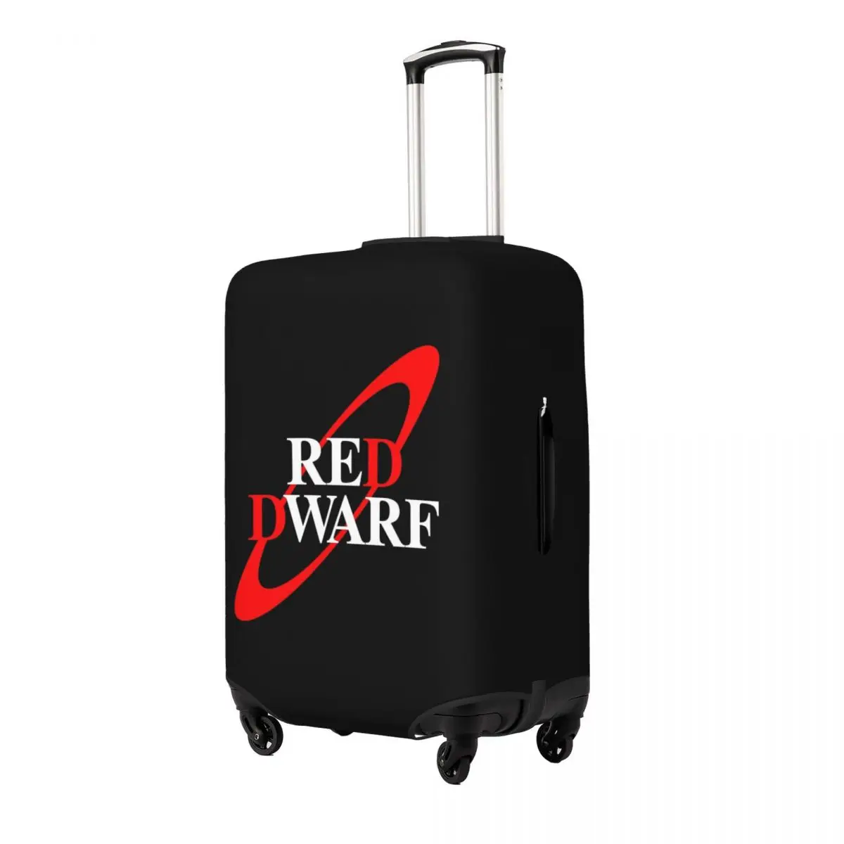 

Red Dwarf Log Suitcase Cover Protection Elastic Travel Luggage Protector Covers for 18-32 Inch