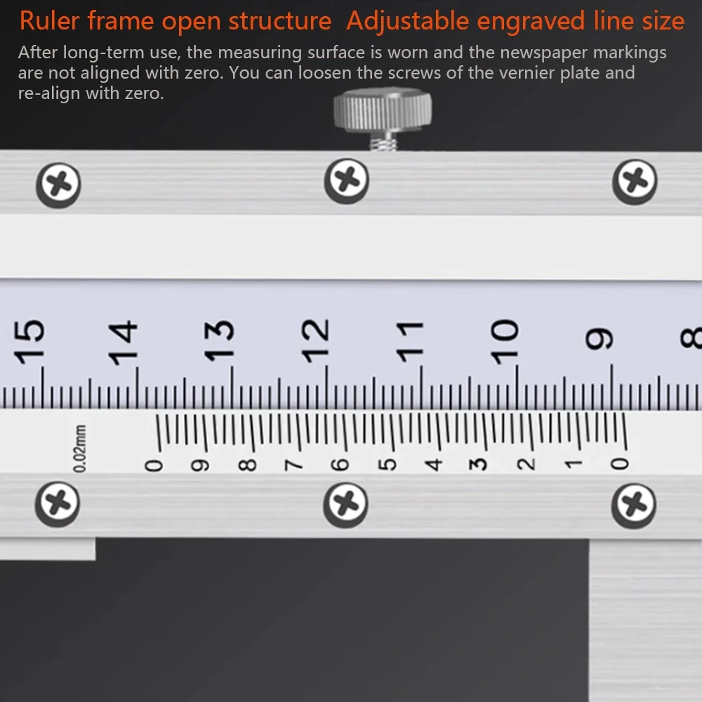 Stainless Steel Digital Display Vernier Height Ruler 0-300mm Scribing Ruler, Drawing Height Measurement, Carbide Scribing Head