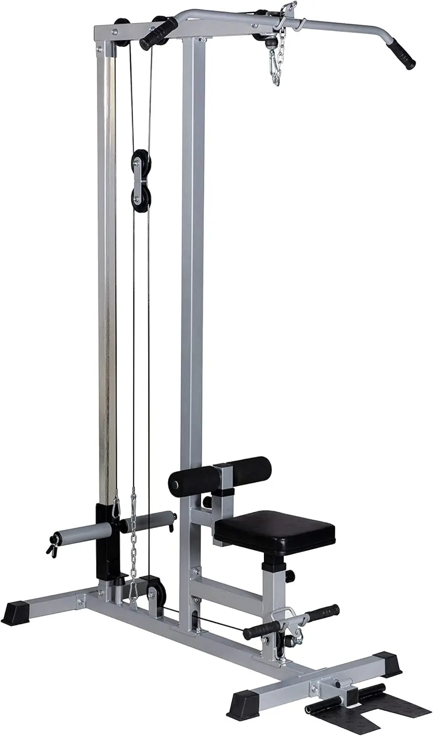 Lat Pull Down Machine Low Row Cable Fitness Exercise Body Workout Strength Training Bar Machine