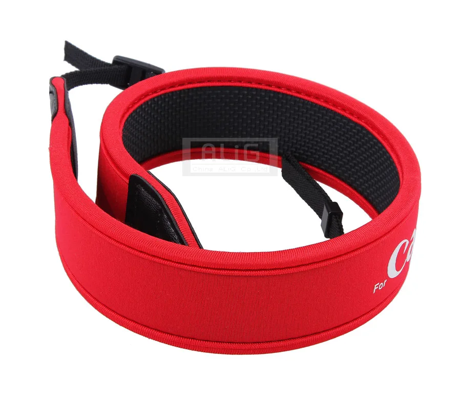 Плечевой ремень красного цвета для камеры 700D 80D 70D 600D T5i 60D 100D 1200D SX50 HS DSLR