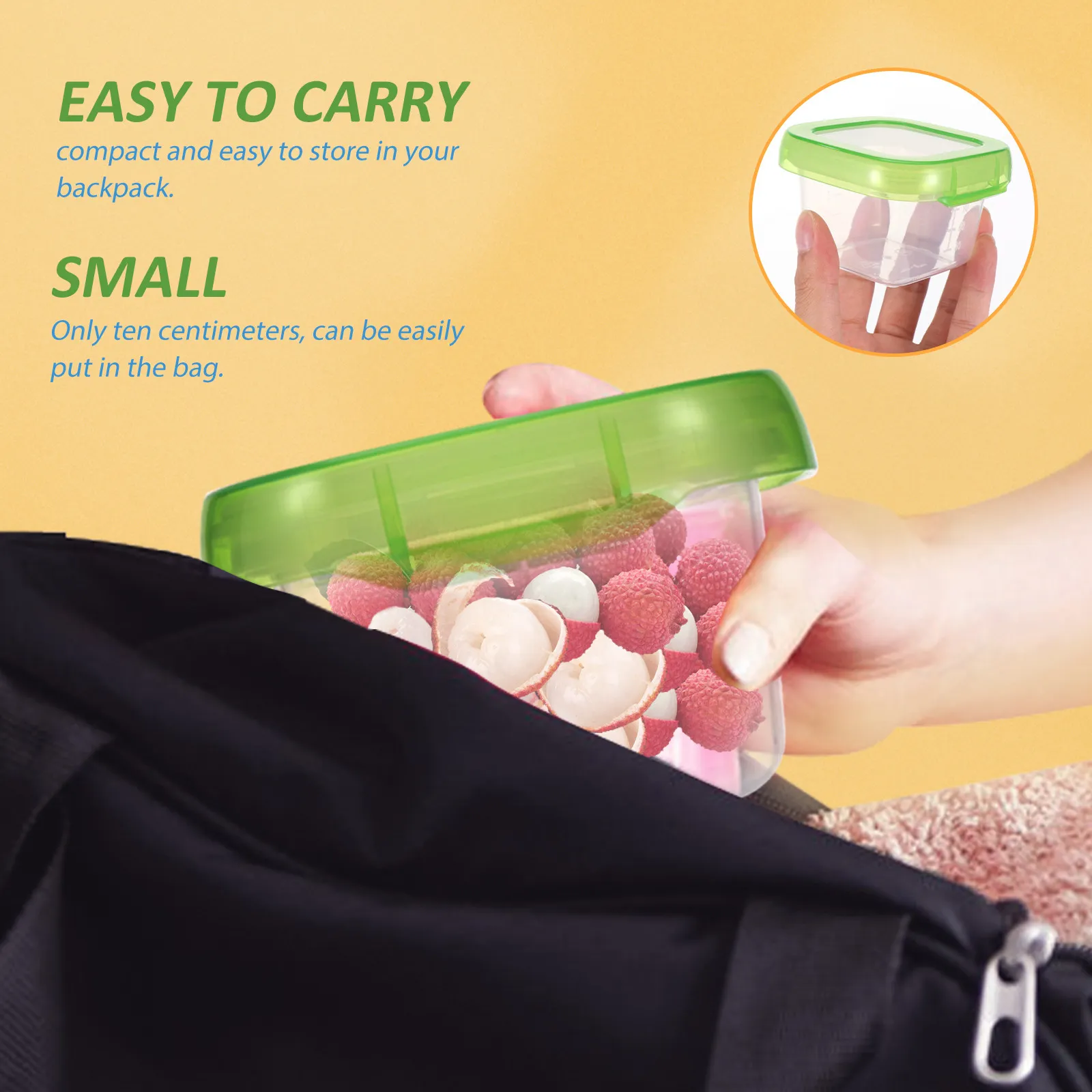 

4Pcs Baby Food Storage Box Set Premium PP Silicone Leakproof Microwave Refrigerator Safe Infant Snack Milk Powder Container