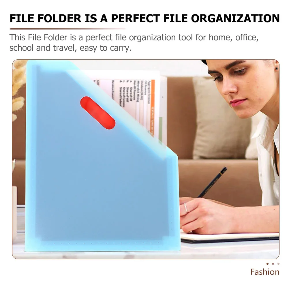 

2Pcs FileFolder able AccordionFolders forDocuments Cute PaperHolder Colorful Plastic Student Desktop ganizer Storage