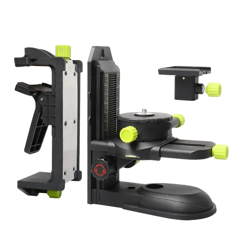 

PV10 + Magnetic Rotation 360 Degree Adjustable Base 1/4" Thread Height Adjustment Fine Adjustment Bracket Laser Level Ada