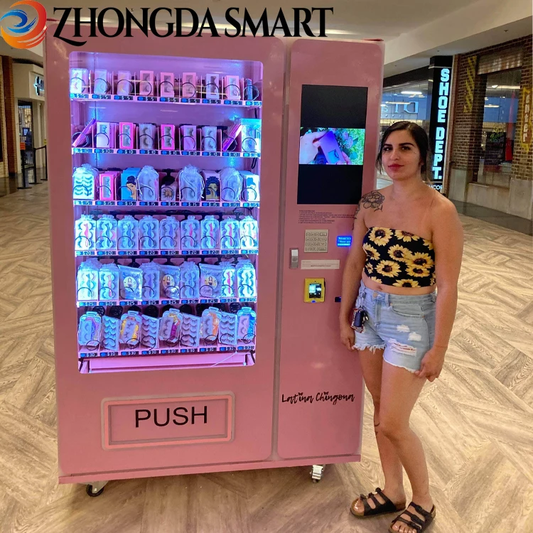 Hot Sale Cosmetics Vending Machine Makeup  Beauty Eyelash Vending Machine for Mobile Phones