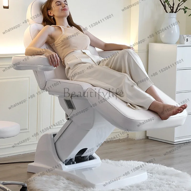 FG Knead Face Massage Bed Ear Cleaning Beauty Multi-functional Comfort Massage Bed Pedicure PU Leather Furniture Massagetafel MH