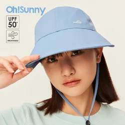 Ohsunny Baseball Cap Women Fashion Sun Visor Golf Hat Anti-Ultraviolet Big Brim New Style UPF50+ Sunscreen  Caps