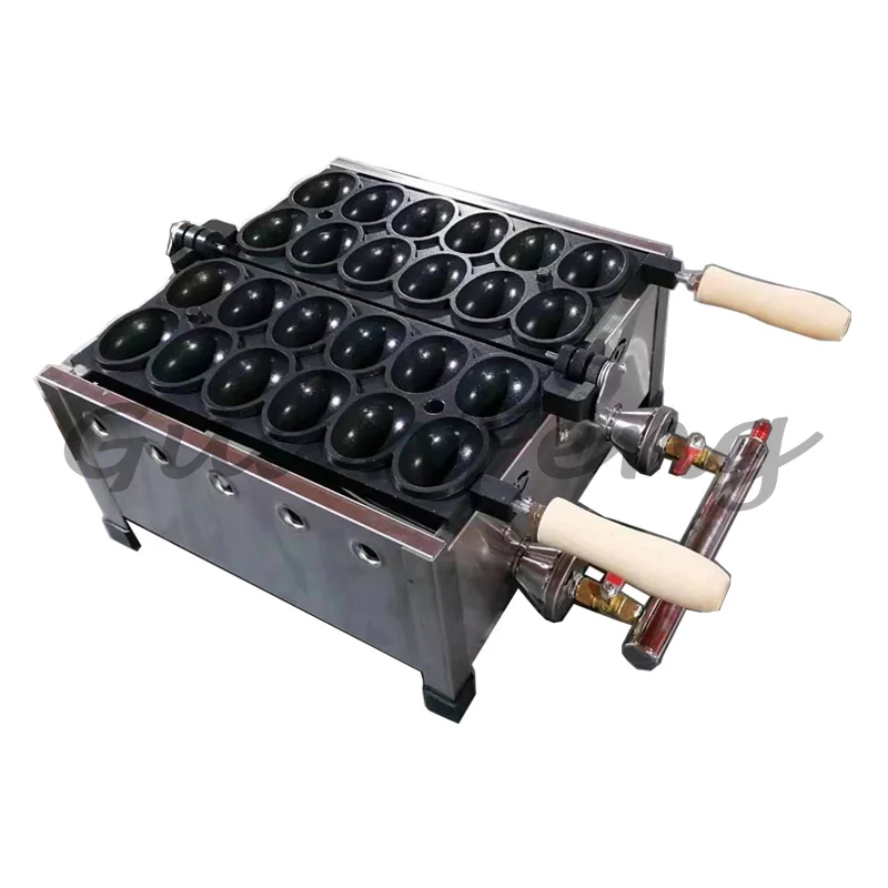 High Quality Commercial Non-stick Gas Egg Maker Bubble Waffle Machine