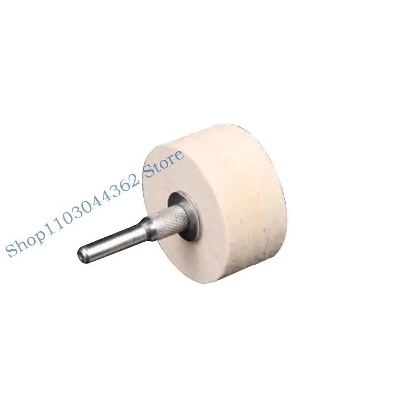 

A3PA 2Inch Compressed Wool Fabric Disc Polishing Buffing Pads for Stone, Plastic, Mold, Metal, Glass