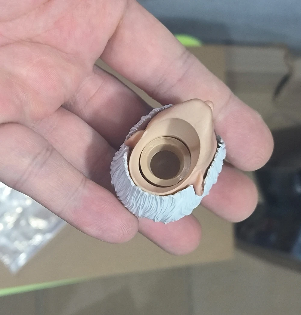 ขายใหญ่ 1/6 Residents of the สีเทาผมชั่วร้ายชายหัว Sculpt แกะสลักสําหรับ 12 "COO BD001 B001 Action Figure รวบรวม