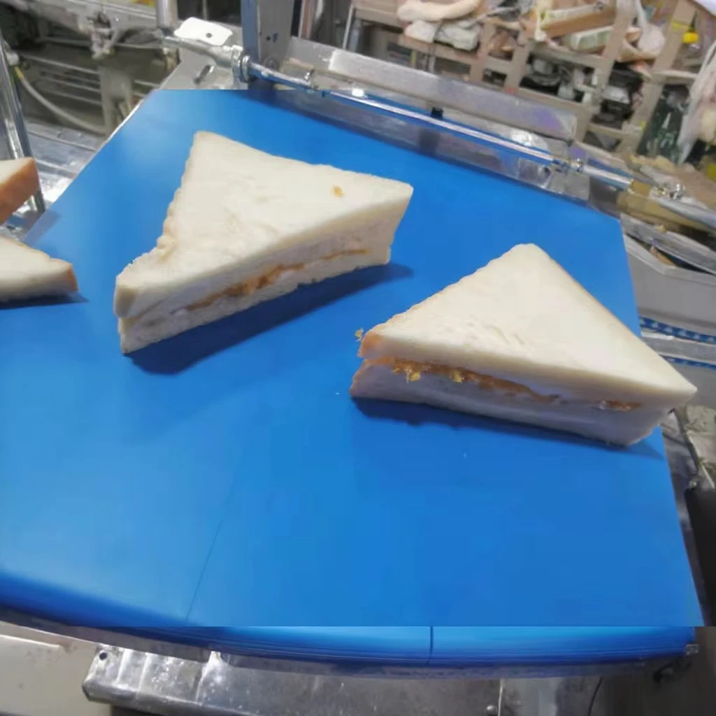 Industrial Ultrasonic Triangular Cake Cutter Sandwich Cutting Machine for Food Processing