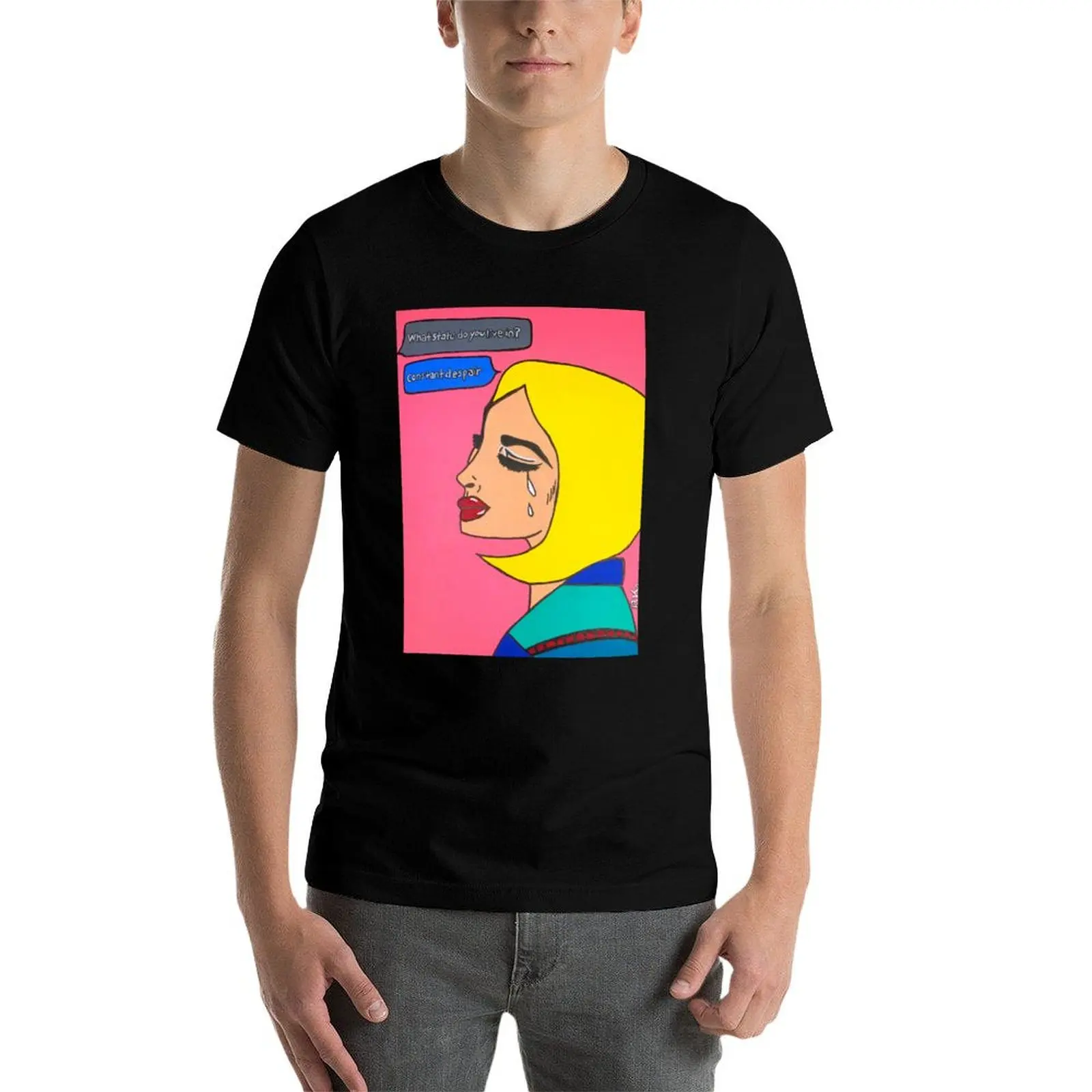 

Constant Despair T-Shirt t shirts for man cotton soft t shirt man casual man t shirt designer T-Shirt