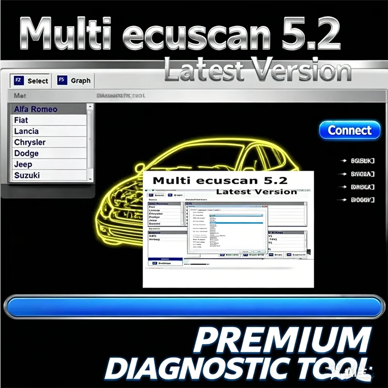 

Newest Multiecuscan V5.2 Registered Unlimited Keygen for Fi/at Obd2 Scanner Multi Ecu Scan work for ELM327 OBDII Diagnostic Tool