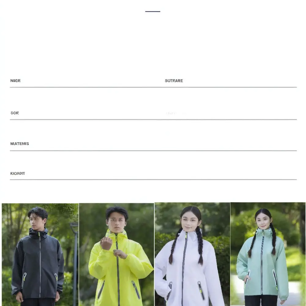 Lightweight Split Raincoat Suit For Motorbike Riding Breathable Waterproof Rain Gear Set Protective Unisex Commuting