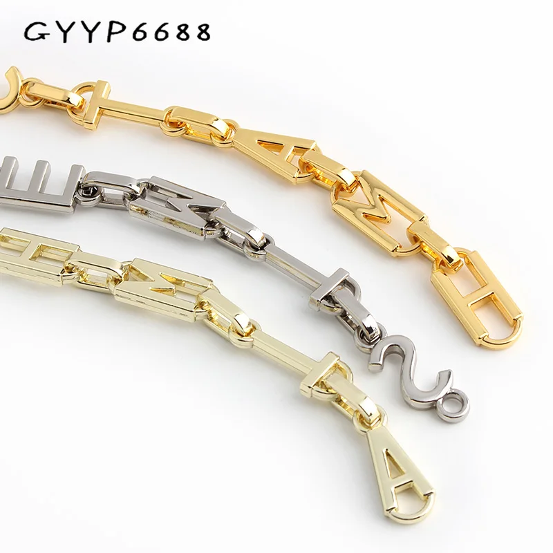 1-5-10 meters 3 Colors 12mm New Style Metal Chains Handbag Shoulder Chain Bag Purse Decorative Necklace Accessories