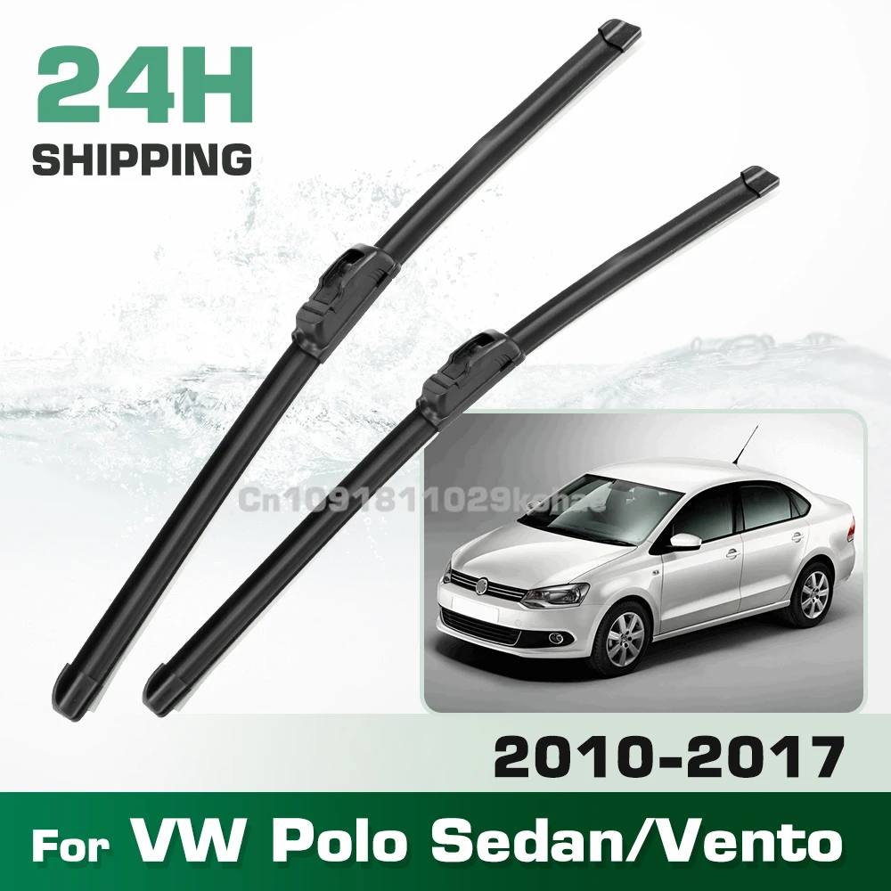 

Для VW Polo Sedan/Vento 2010-2017 2011 2012 2013 2014 2015 2016 LHD и RHD передние щетки стеклоочистителя лобовое стекло 24 "16"
