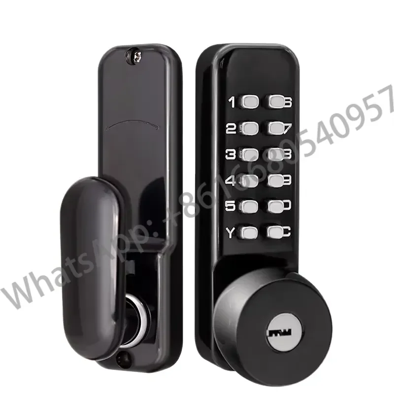 High Quality Digital Mechanical Combination Security Code Digital Door Thailand Main Entrance Door With Keys