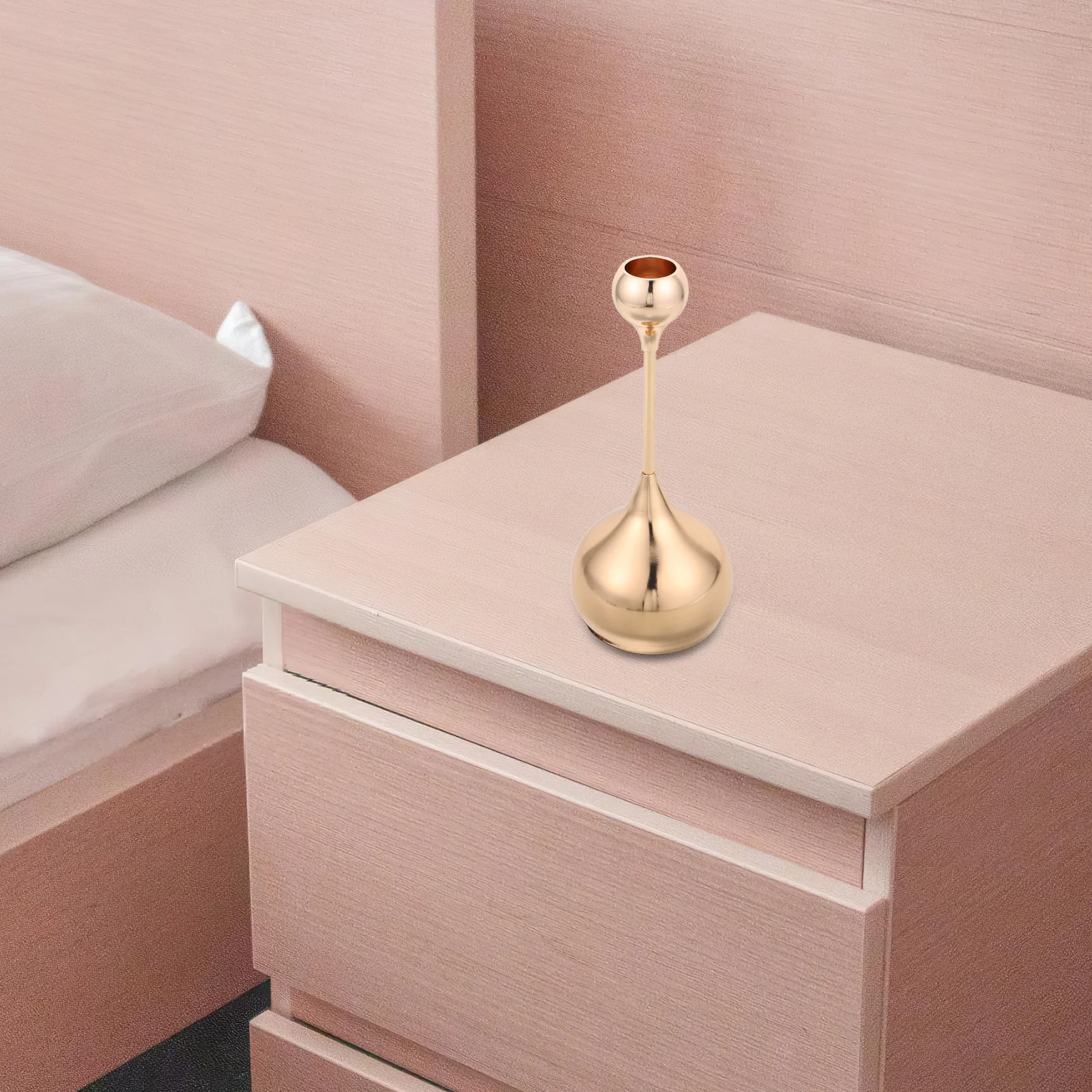 

Candlestick Holders For Dining Table Geometric Water Drop Metal Design Romantic Table Centrepieces For Dining Room,