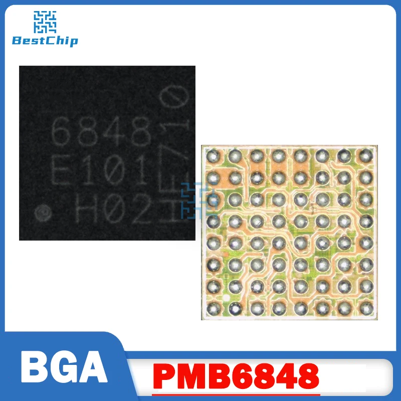 

10Pcs/Lot PMB6848 6848 BBPMU_RF Baseband Power IC for iPhone 8 8Plus 8P X PMIC Chip