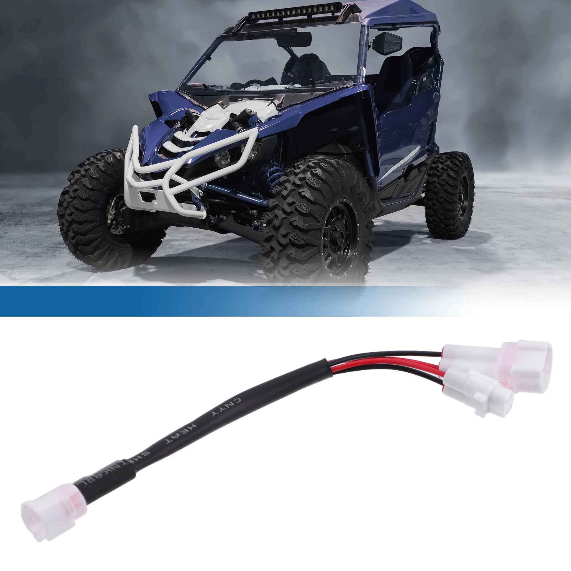UXCELL Ignition Cable Key Keyed Power Connector Wiring Harness Pigtail