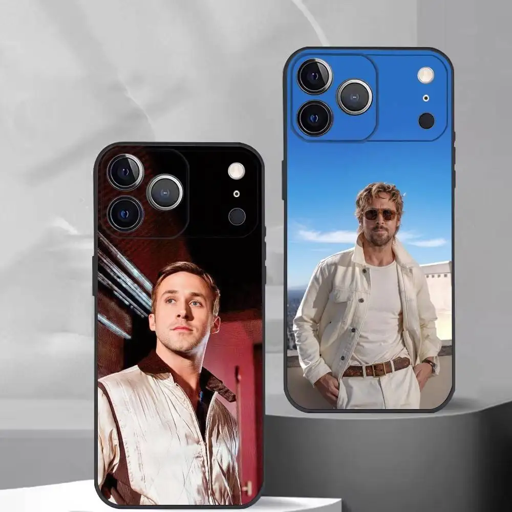 

Famous Actor R-Ryan G-Gosling Phone Case Silicone Soft For IPhone 17 16 15 14 13 12 11 X XR Plus Pro Max Plus