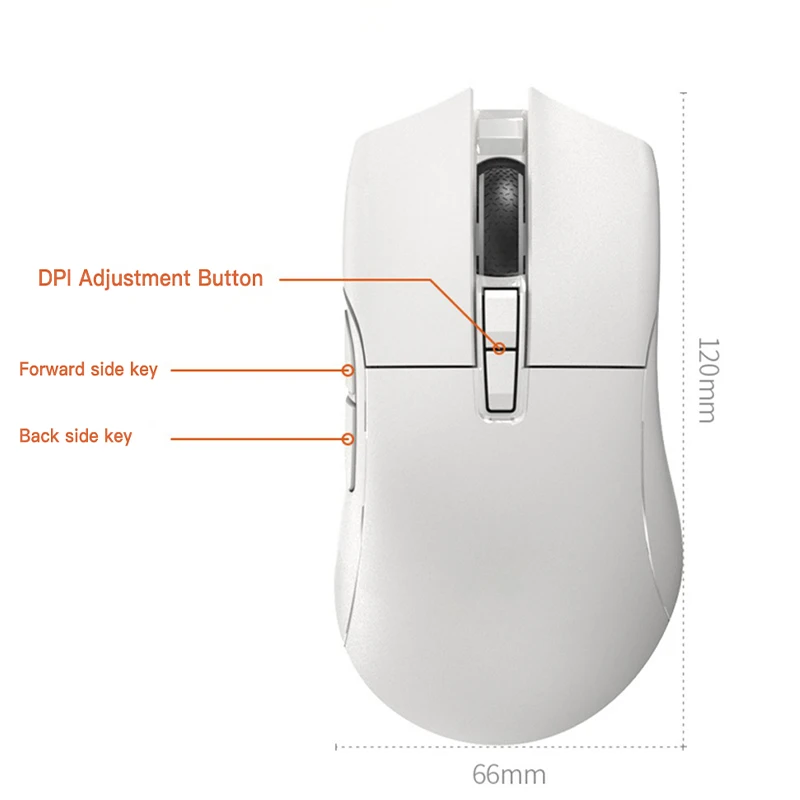 Motospeed Darmoshark N3 Wireless Bluetooth Wired 3-Mode Gaming Esports Mouse 26000DPI PAM3395 Computer Office Mice For Laptop PC