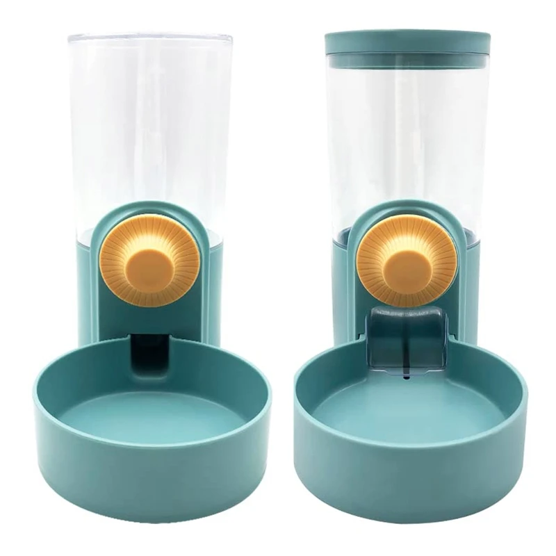 

Auto Feeder Waterer Set for Samll Puppy Dog Rabbit Easy to Clean