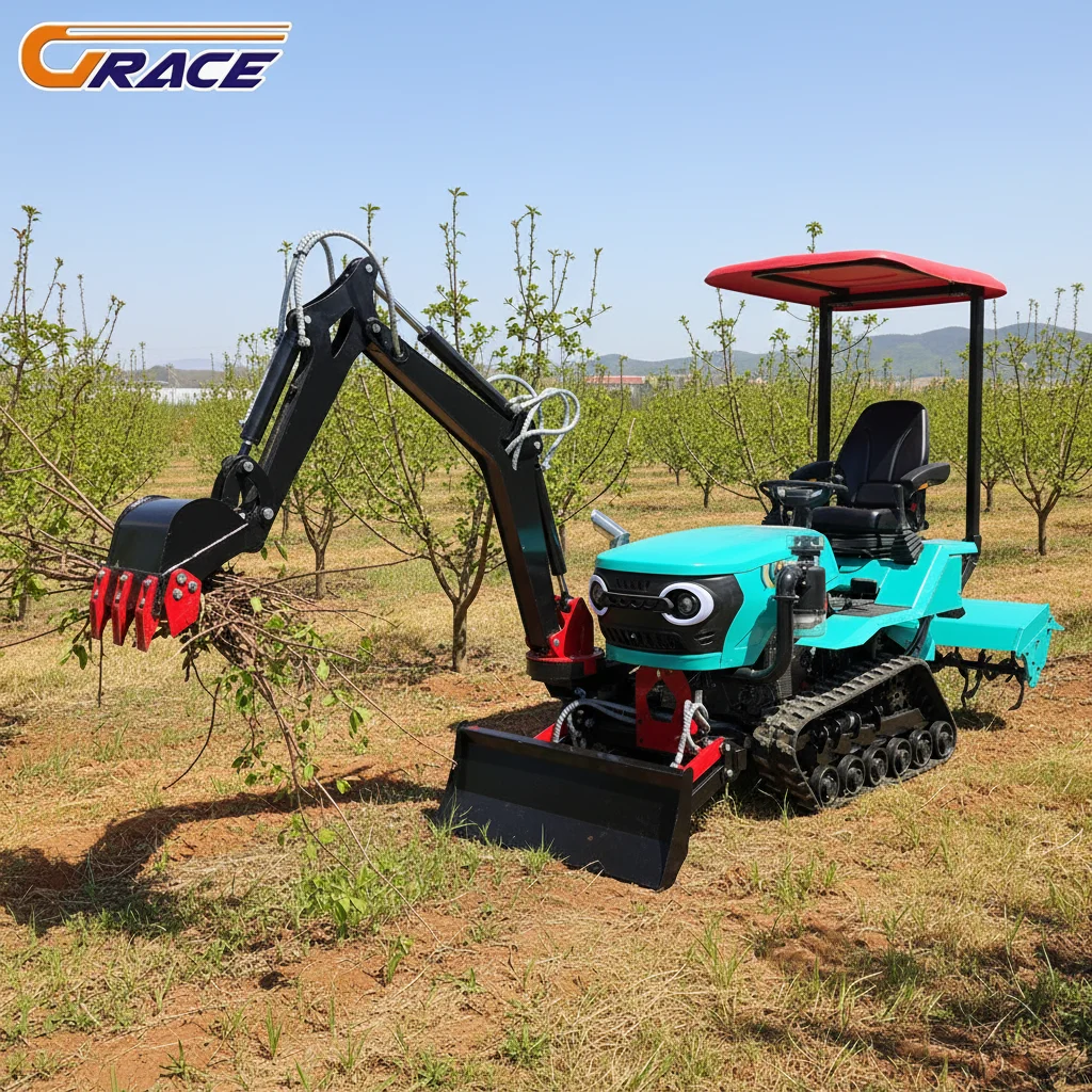 Customize Professional Farm Tractor Low Fuel Consumption Long Service Life Cultivator