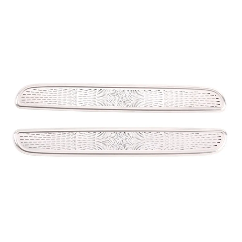 

Car Seat Back Decorative Mesh Cover For Mercedes Benz W464 G500 G63 G Class 2019-2020 Stainless Steel Sticker Car Accessories