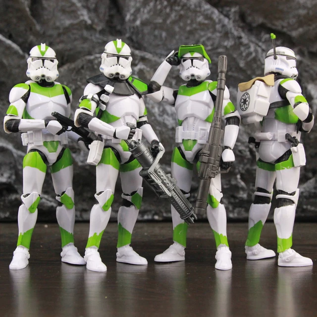 Star Wars 442nd Trooper Commando Gunner ARC Captain 6 Action Figure Phase 2 Green Team Clone Toys Doll Model AliExpress 26
