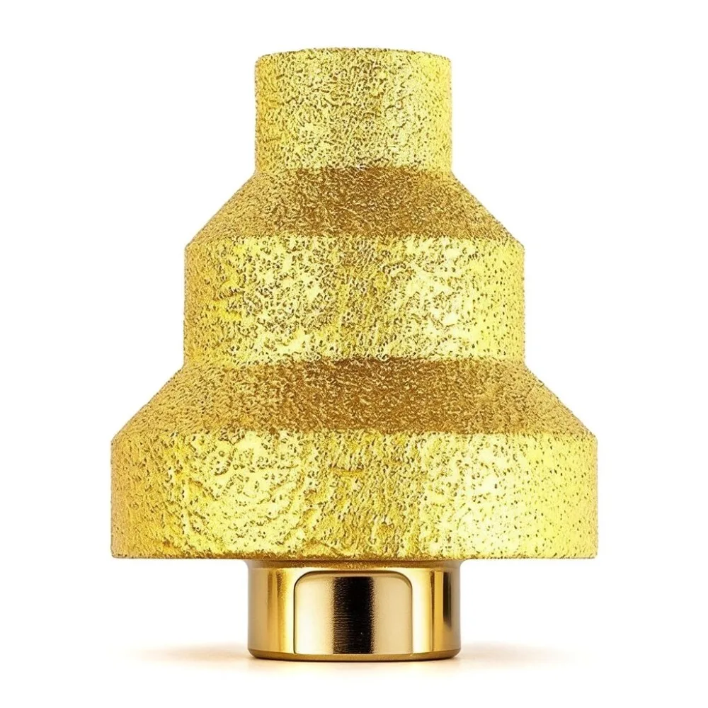M10/M14 20/35/50mm Diamond Brazed Step Drill Bit M10/M14 Multi Layer Tapered Reamer Hole Expansion for Marble Tiles Incisive