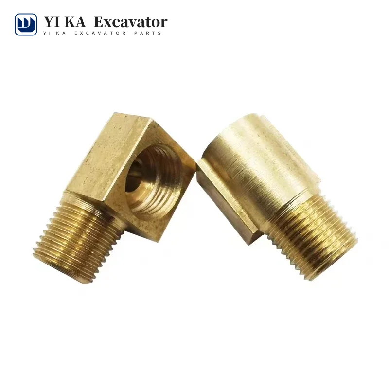 

2 шт. для Cat Caterpillar, соединение масляной трубы E312c E320d E329 E336 E345d2 E200 E312 E320b E323gc, насадка для масла поворотного стола экскаватора