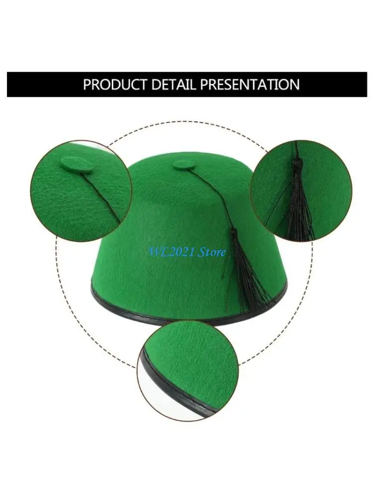 

G5GC Cultural Breathable Hat Music Festivals Handmade Hat Princesses Cosplay Hat