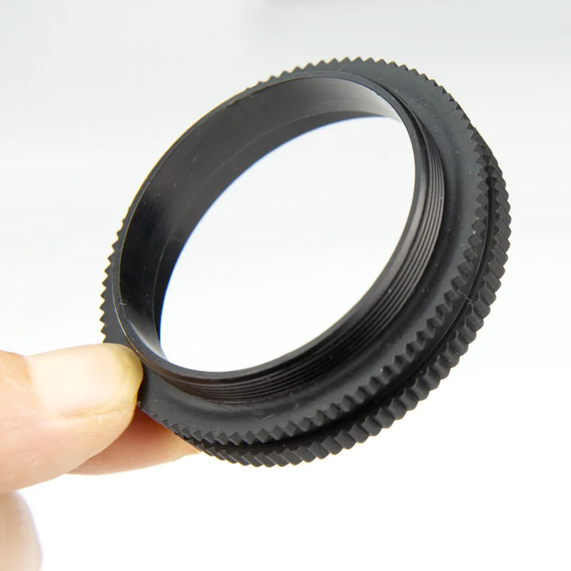 48MM Stereo Microscope Adapter Ring mount size M48X0.75  Connecting with Ring Lamp Plastic Adapter Ring 1pc