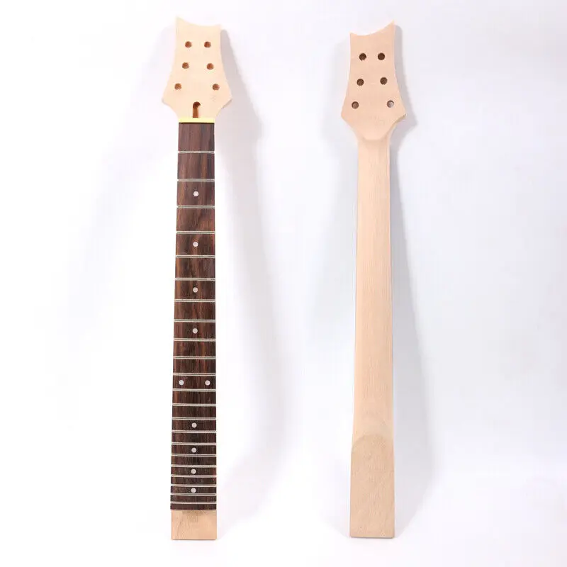 

Unfinished 22Fret 24.75 in Electric Guitar Neck mahogany Rosewood Fretboard