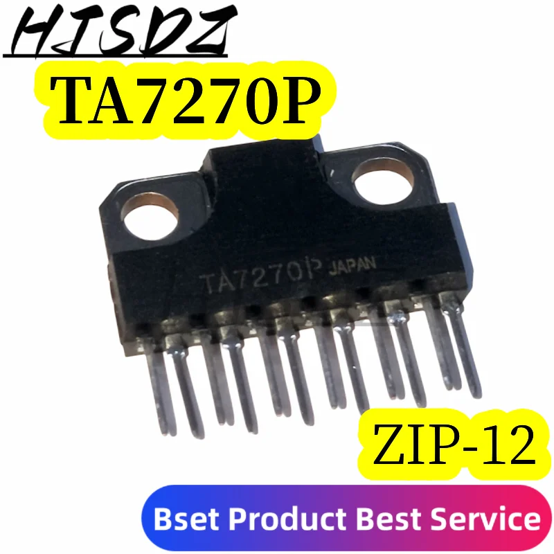 แนะนำและรีวิวชิป TA7270P สำหรับผู้ใช้งานวงจรไฟฟ้าที่ต้องการขยายเสียงคุณภาพสูงในราคาประหยัด
