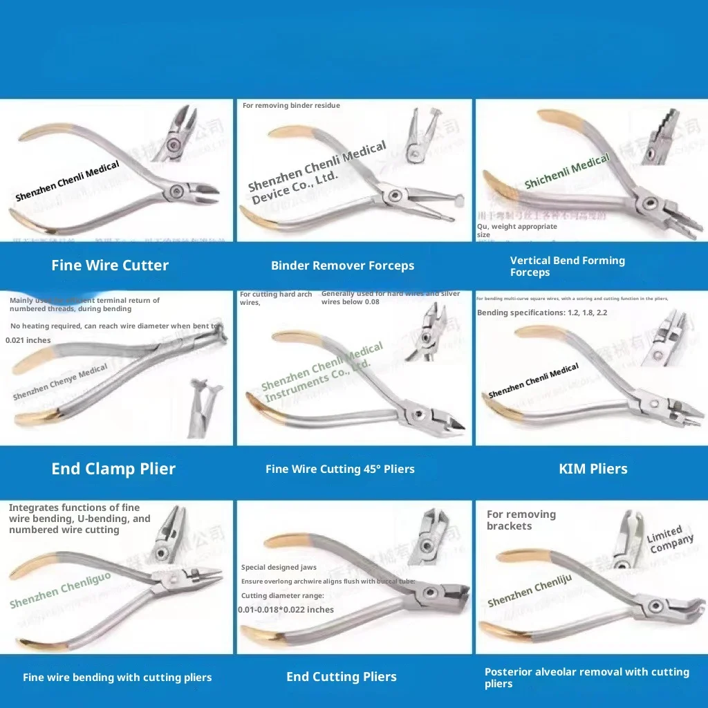 

Orthodontic pliers filament end cutting forming bending pliers oral instrument tool materials dental instrument