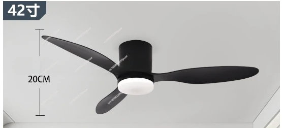 

Большой ветровой потолочный вентилятор, простая гостиная, столовая, ретро, неосвещенный вентилятор, коммерческий потолочный вентилятор с низким полом, люстра