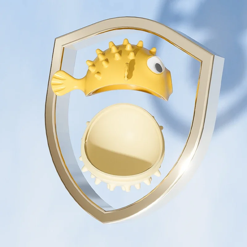 

Germany imported bouncing fish dog toy to relieve boredom molars and bite-resistant large and small dog Corgi Teddy