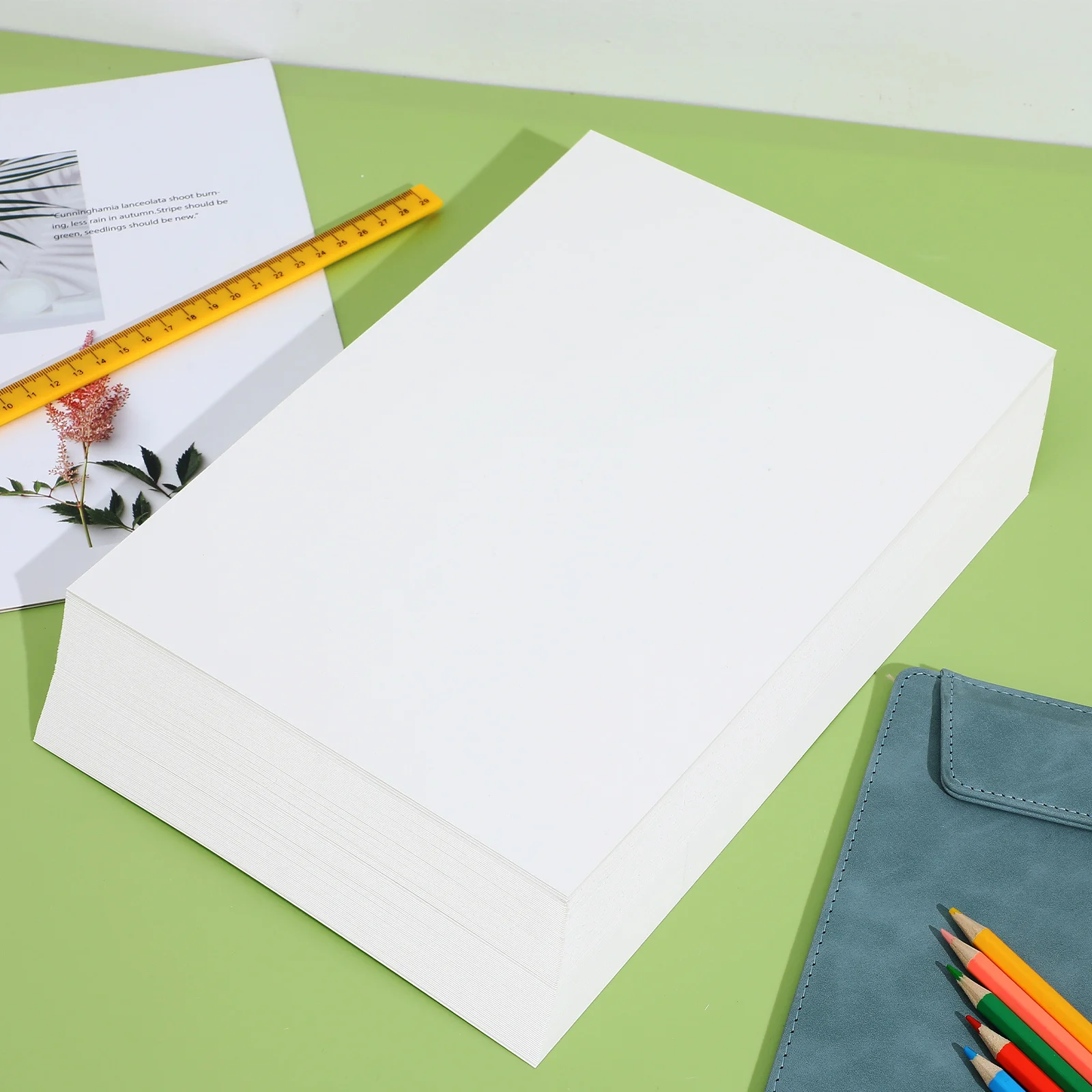 100 vellen A4-printerpapier Blanco kopieerpapier Glad oppervlak Afdrukbenodigdheden Printerpapier Afdrukbenodigdheden